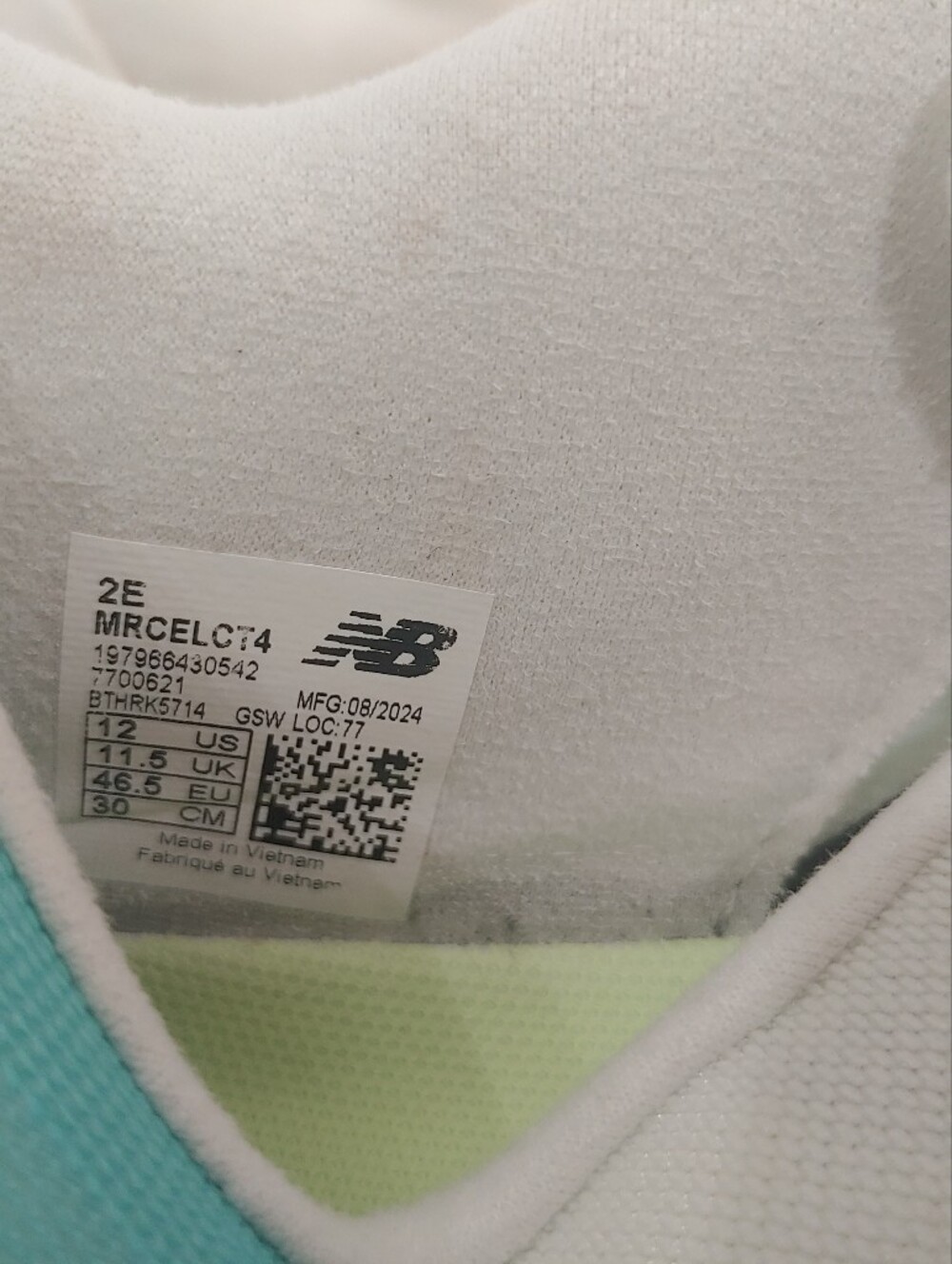 New Balance FuelCell Supercomp Elite v4 Mens Size 12 2E Wide, Like New Condition - Picture 9 of 16